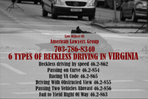 code of va reckless driving general