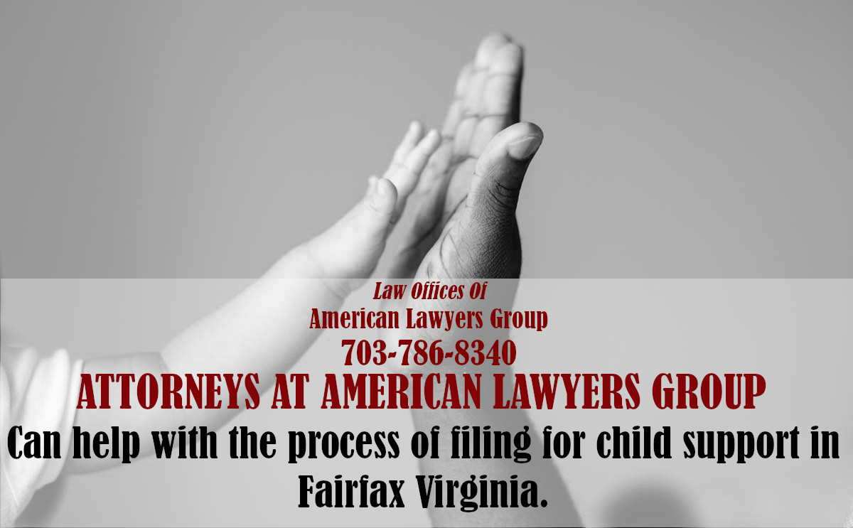 How much child support will I get in fairfax virginia 