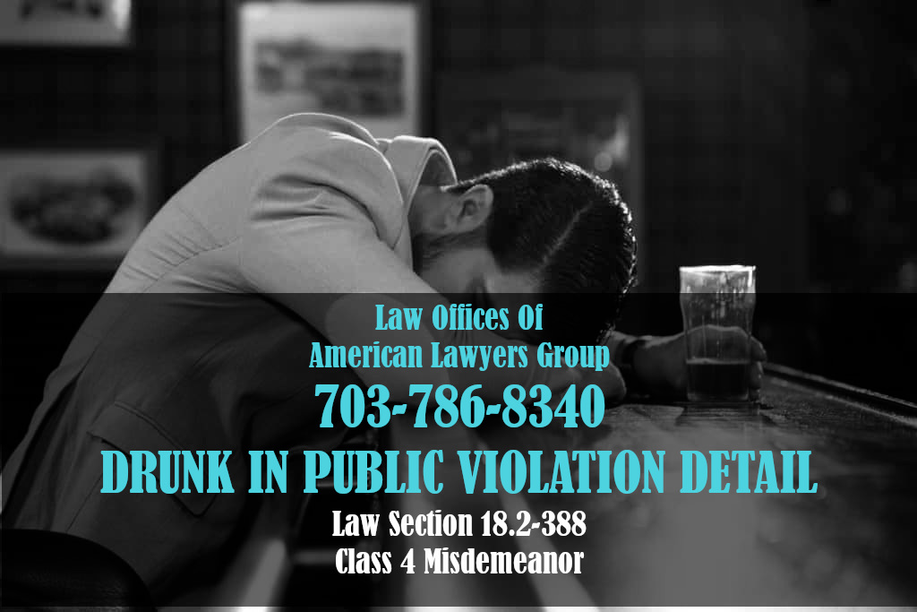 fairfax va public intoxication lawyer